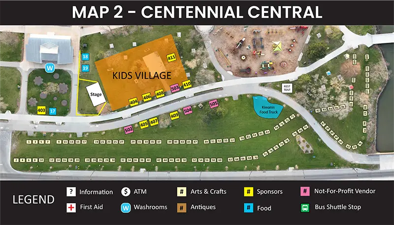 Kempenfest map