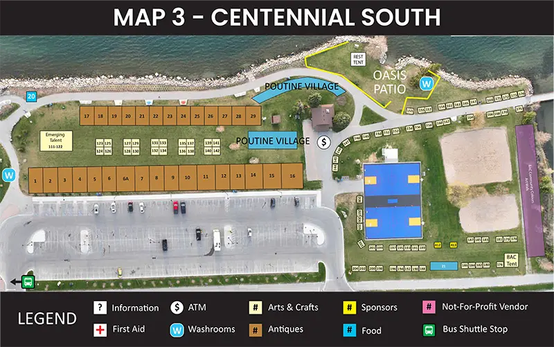 Kempenfest map