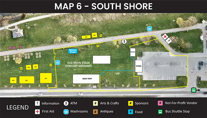 Kempenfest map